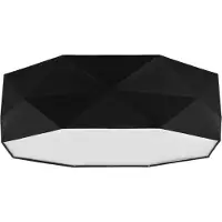 TK Lighting Lámpara de techo KANTOOR BLACK, modelo 1567, de