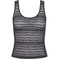 Sloggi Camiseta interior FREE Evolve Tank Top Lace mujer - Negro - T1