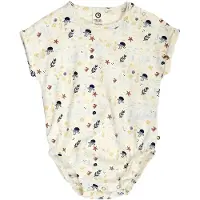 Müsli Pijama entero/body crema / azul noche / azul claro / langosta