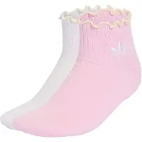 Adidas adidasCALCETINES DE MEDIA CAÑA CON VOLANTES 43-45 Frozen Purple / Off White / Orchid Fusion Unisex