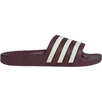 Adidas Originals Zapatos abiertos 'Adilette Aqua' rojo vino / offwhite