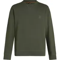BOSS para hombre. 50509323 Sudadera Westart verde (S), Casual, Algodón, outlet 2026.