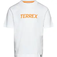 Adidas - Kid's MT Logo Tee - Camiseta de manga corta size 116, blanco