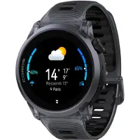 Coros - Relojes pulsómetro - Pace 4 Silicone Crystal Black de Aluminio - Negro