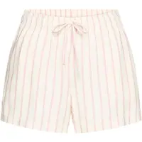 LASCANA Pantalón de pijama rosa / blanco
