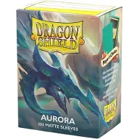 Dragon Shield Fundas Para Cartas Mate Aurora 100 Sobres