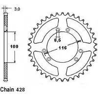 Sifam Corona Trasera 24370cz52