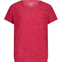 CMP - Women's T-Shirt Round Neck - Camiseta funcional size 50, rojo