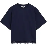 We fashion Camiseta 'Meisjes' azul oscuro