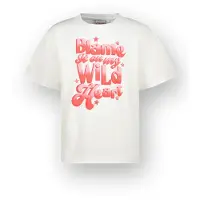 Vingino Girls Hannemiek T-shirt Real White Talla: 10 | Camisetas Outlet | Unisex | Blanco