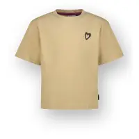 Vingino Girls Haniza T-shirt Italian Sand Talla: 8 | Camisetas Outlet | Unisex | Marrón