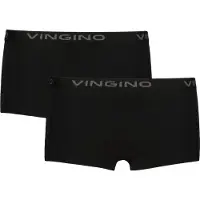 Vingino Boxer (2-pack) Deep Black Talla: XXS | Ropa Interior Outlet | Unisex | Negro