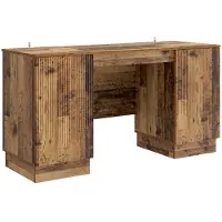Syfax Escritorio Madera envejecida 142,5 x 50 x 75 cm