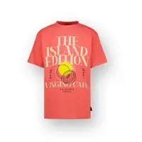 Vingino Boys Haigo T-shirt Fearless Coral Talla: 8 | Camisetas Outlet | Unisex | Naranja