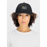 Alpha industries Gorra curry / negro / blanco