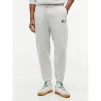 Tommy Hilfiger Pantalón 'Signature Logo Cuffed' gris claro