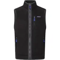 Patagonia - Retro Pile Vest - Chaleco de forro polar size L, negro