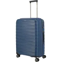 Travelite Mooby 4 ruedas Trolley M 66 cm Con asa expansible azul petróleo