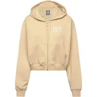 New Balance Sudadera con cremallera marfil / blanco