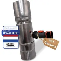 OEM Colectores de agua de lluvia para desagües pluviales - Colector de agua de lluvia - 1 unidad - Zinc - 87 mm
