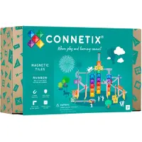 Connetix Juego De Construcción Rainbow Ball Run Pack 92 Piezas