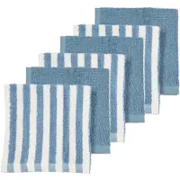 Meyco Baby Toalla Facial Fat Stripe 30x30 Cm 6 Unidades