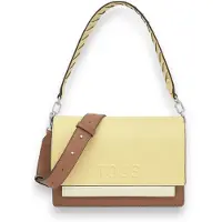 Tous para mujer. 2002358205 Bandolera M Audree Saffiano amarillo (OSFA), Casual, Tela, outlet 2026.