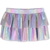 Billieblush para niña. U21968 Falda Volantes multicolor (2Y= 86cm), Casual, Poliéster, moda infantil, outlet 2026.