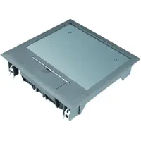 Hager VQ06057011 - Acero satinado - EN50085-2-2
