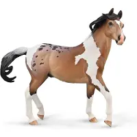 Collecta Semental Pinto De La Bahía De Mustang