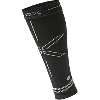 STOX - Running Calf Sleeves - Perneras size 46-49, negro