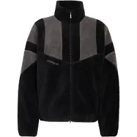 Adidas Originals Chaqueta polar 'Adicolor' gris / negro