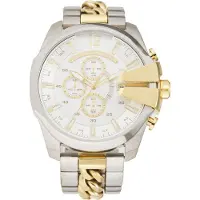 Diesel Reloj analógico 'MEGA CHIEF' oro / plata