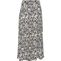 LASCANA Falda gris claro / negro
