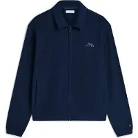 Tommy Hilfiger Cárdigan 'Waffle Ivy' azul oscuro