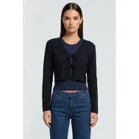 Comma Cardigan Dark-blue Talla: 44 | Manga Larga Outlet | Mujer | Azul