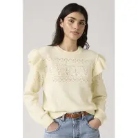Levi's Shane Flutter Sleeve Sweater Talla: XXL | Sudaderas con Capucha Outlet | Mujer
