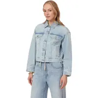 Scotch & Soda Cropped Oversized Denim Jacket Marfa Talla: XS | Chaquetas Vaqueras Outlet | Mujer | Azul