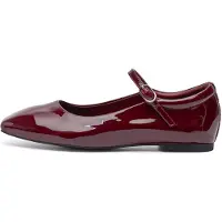 Woden Maya Patent Cherry Talla: 36 | Bailarinas Outlet | Mujer