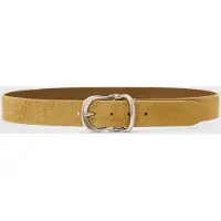 John Varvatos 36mm - Filmore Guitar Hinge Classic Clay Brown Talla: W32 | Cinturones Outlet | Hombre | Marrón