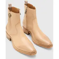John Varvatos Walker Tassle Zip Boot Lt Khaki Talla: 11.5 | Botas Outlet | Hombre | Marrón