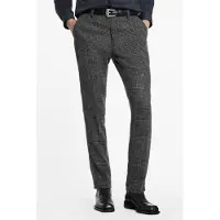 John Varvatos Motor City Fit - Zip Fly Low Rise Slim F Flat Grey Talla: W31 | Pantalones Sastre Outlet | Hombre | Gris