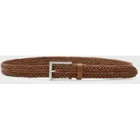 John Varvatos 32mm - Mott Filigree Wov En Wood Brown Talla: W38 | Cinturones Outlet | Hombre | Marrón