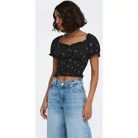 ONLY Blusa 'ONLHillary' gris claro / negro