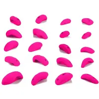 Blue pill - Jugs - Presas de escalada size S/M, fucsia/blanco