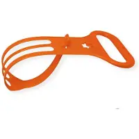 Bachmann Soporte para cables , de PVC, color naranja, para cables y tubos