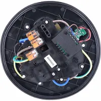 As Schwabe Enchufe múltiple de 3 tomas con puerto USB para carrete de cable con tapa, 230V, IP54