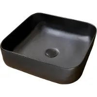 Sanycces CATANIA: Lavabo de encimera, 39x39 cm, color mate