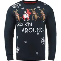 Blend Jersey 'Rudolph' azul / mezcla de colores
