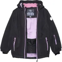 Color Kids Chaqueta deportiva lila pastel / negro